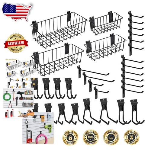 Slatwall accessories 32pc - accessories:,