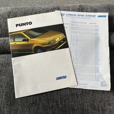 Fiat Punto Brochure inc. GT