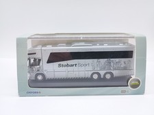 Oxford Eddie Stobart Scania Horsebox Silver -OO (1:76) - New & Boxed (MWTB)
