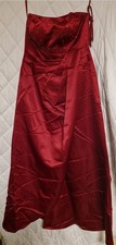 Dress - Size 16 DE38 Veromia VRB71006 Wine Bridesmaid/Party/Dinner Etc...