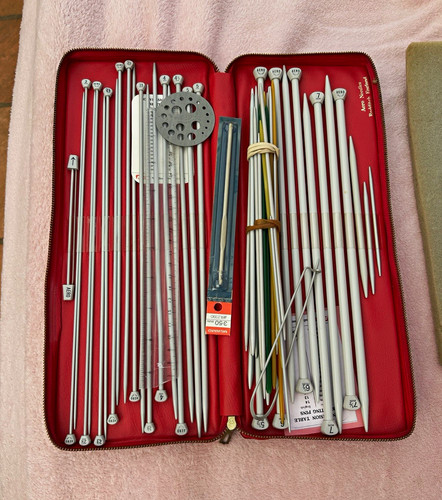 Aero metal straight knitting - metal,