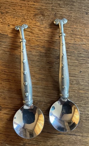 Vintage carrol boyes - pair, of