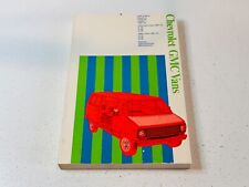 Chevy GMC Service Repair Shop Maintenance Manual Van Spartan G10 G20 G30 G15 G25
