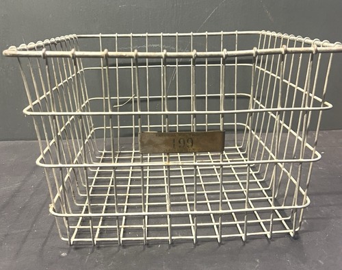 Vintage wire gym locker - vintage,
