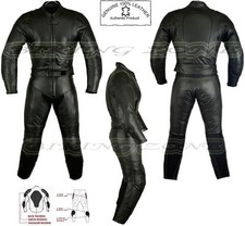 WOMENS BLACK CAT LADIES ARMOUR HIGH QUALITY MOTORBIKE MOTORCYCLE LEATHER SUIT