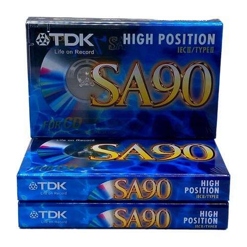 Tdk sa90 chrome type ii - tdk,