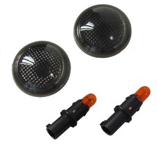 Smoked tinted SIDE REPEATERS front wing Indicators for Range Rover L322 2002-12