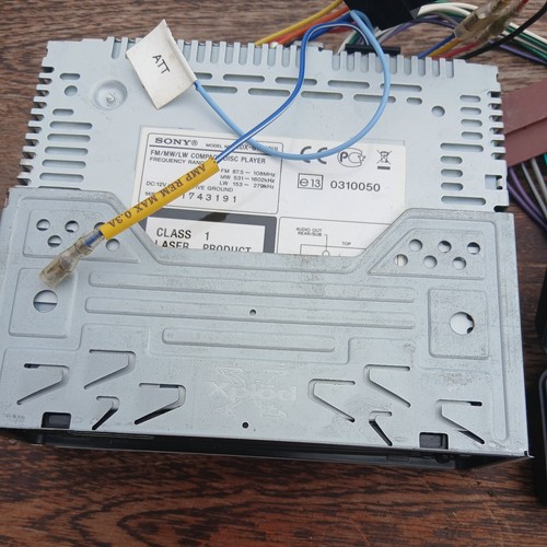 Sony car radio and player - car,