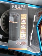 KRUPS Silent Vortex Coffee and Spice Grinder, 12 Cups, Quick Grind, One Touch