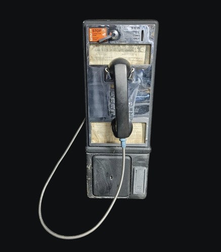 Vintage payphone chrome - vintage, payphone.