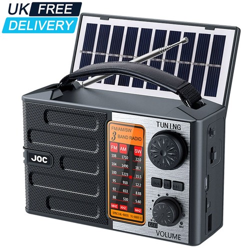 Portable solar powered am - solar,