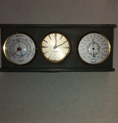 Vintage weather station - in,