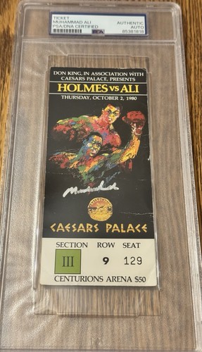 Muhammad ali signed ringside - muhammad,