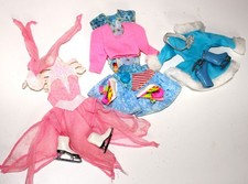 vintage 80's 3 complete Barbie