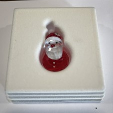 Swarovski Rocking Santa – Christmas Ornaments 2012 Issue – Item 1143323 - Boxed