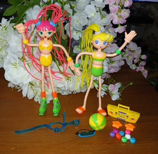 RARE Vintage Betty Spaghetty Beach Fun with Zoe and Betty dolls