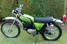 Motorcycle Seat Cover  KAWASAKI KE125 A4-A6 Complete With Strap 