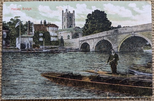 Henley bridge punting leisure - henley,
