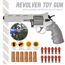 Revolver Soft Bullet Toy For