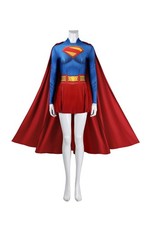 Supergirl Cosplay Superman Legacy Costume Tight Bodysuit