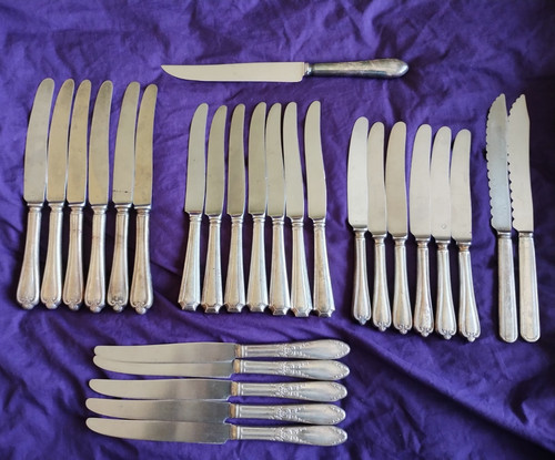 Vintage silver plated cutlery - vintage,