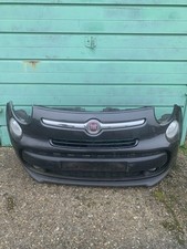 2013 Fiat 500 L Front Bumper In Grey C Code 609/B