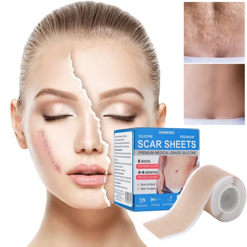 Collagen scar tape - collagen, sheets
