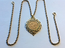 9CT GOLD DOUBLE LINK CHAIN &