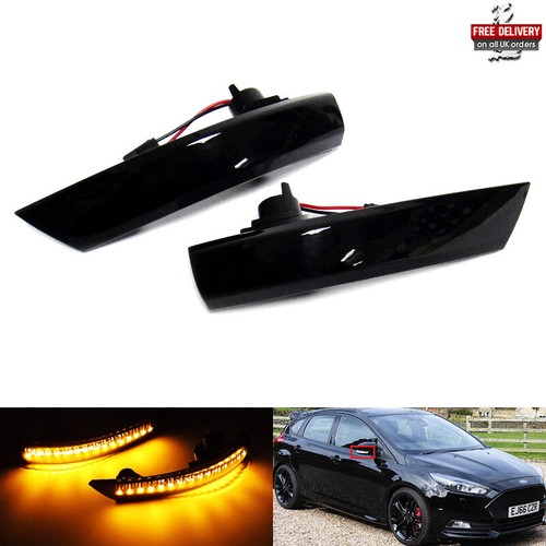 Black side mirror indicator - 2,