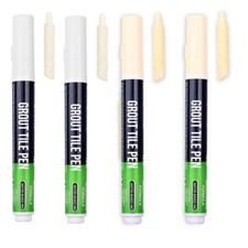 2PCS Grout Reviver Pens Tile Gap Repair Marker for Bathroom Kitchen Floor