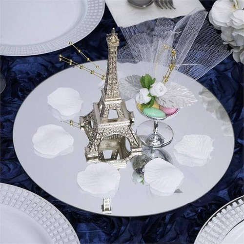 Wide round mirrors party - 12",