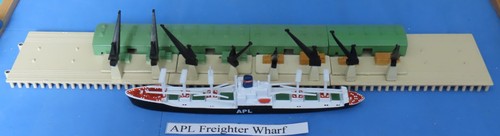 Apl freighter wharf triang - freighter, of