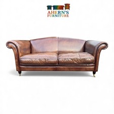 *Brown Leather Laura Ashley