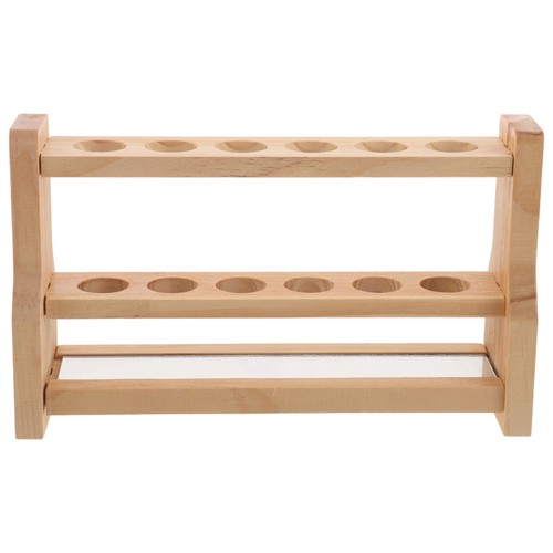 Wooden test tube rack 0 - test,