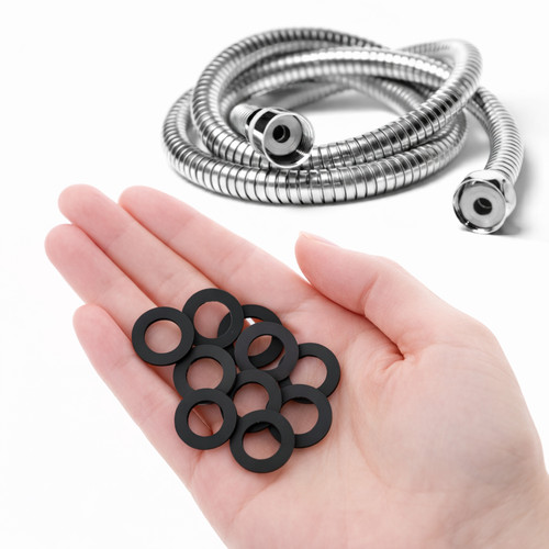 Rubber shower hose - rubber,