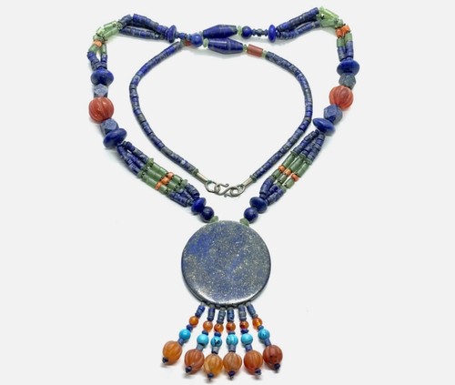 Vintage tribal lapis lazuli - vintage,