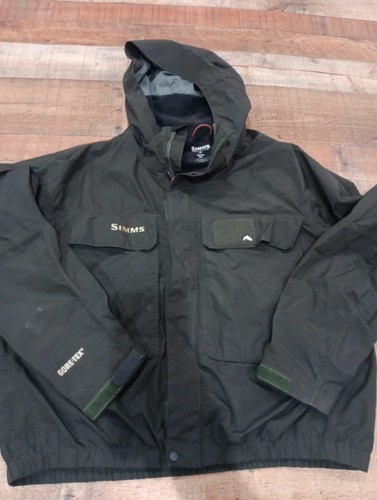 Simms jacket mens large - simms, green