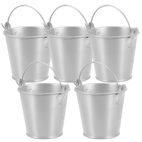 Pcs mini bucket metal - 5,