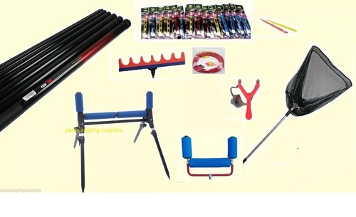 Take apart fishing pole rigs - take,