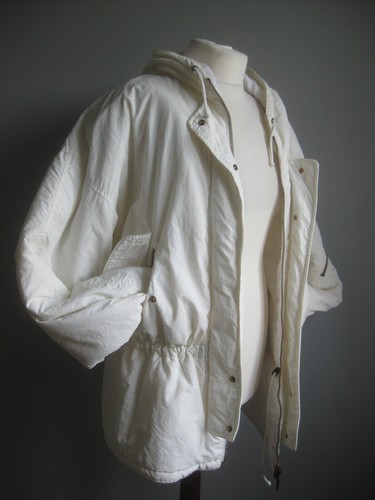 Vintage retro ski jacket white - ski,