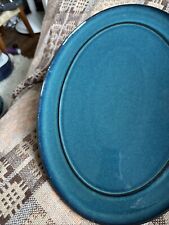 Denby Greenwich  Large Oval Serving Plate / Platter  14.5”x 11”