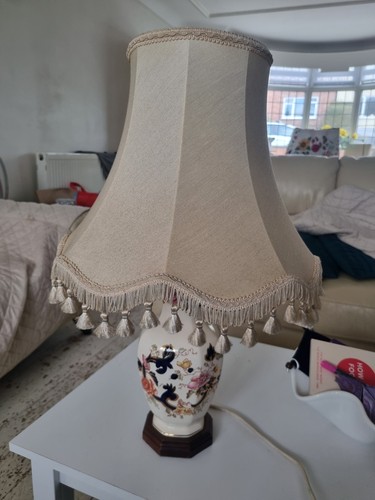 Vintage ceramic lamp mason s - vintage,