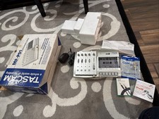 Tascam MF-P01 Portastudio 4 Track Cassette Recorder, Tested &  Works  W/extras