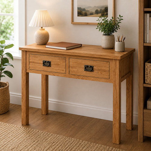 Oakcroft drawer desk - 2,