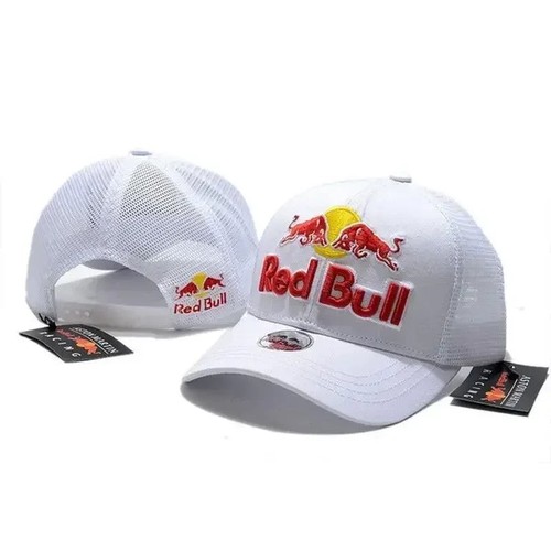 Red bull embroidery adjustable - red,