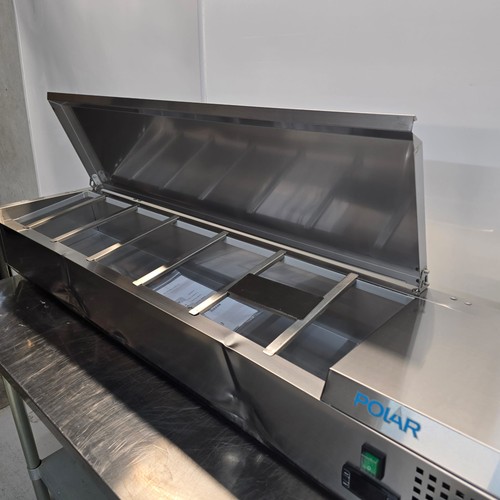 Prep fridge pizza chilled food - pizza,
