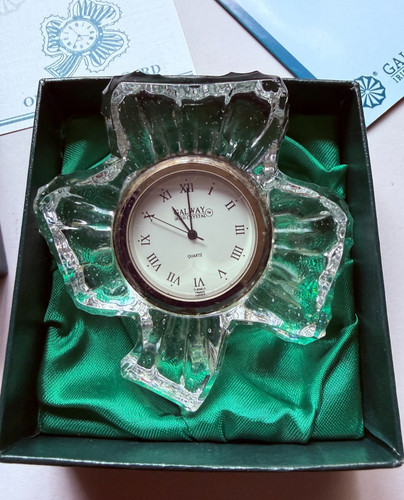 Galway irish crystal desk - irish,