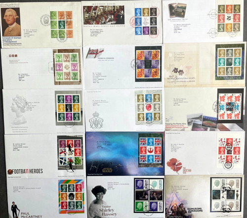 Stamps fdc prestige - gb,