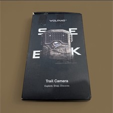 WOLFANG Wildlife Camera 48MP 4K HD, Trail Camera, Night Vision, WT01
