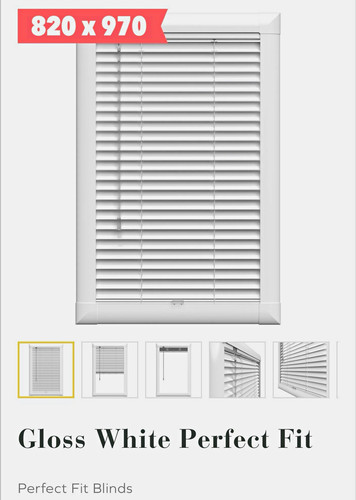 Perfect fit aluminium venetian - fit,